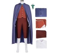 YOGLY Uomo Cosplay Hobbit Frodo Costume per Halloween Festa Mascherata Set