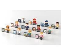 YOGOHEE Set di personaggi magnetici per famiglie e professioni, 24 pezzi