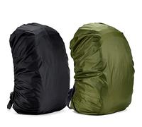 Yogopro 2 Pezzi Coprizaino Impermeabile per Pioggia Copertura Custodia di Zaino Copertina Antipioggia Antipolvere per Ciclismo Campeggio Trekking Parapioggia Zaino
