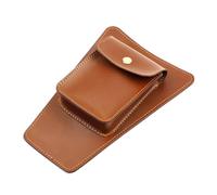 YOGOTEU Borsa per carburante, stile vintage, in pelle PU, per moto, con pannello di copertura per olio, universale, impermeabile, resistente ai graffi