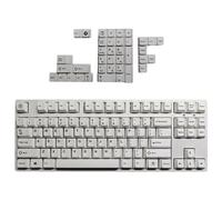 YOGOTEU Profile Keycaps PBT 5 Face DyeSub 125 Keys Full Set 1.25U 1.5U Spacebars 6.5U per FH60 108Keys PBT Dye Sublimation Keycaps