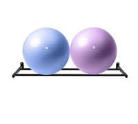 YogTappetino Supporto Mensola Supporto da parete per supporto per palla per esercizi - Scaffale da parete per riporre grandi palle da yoga per terapia, stabilità, equilibrio, palle mediche, organizzaz