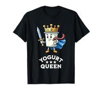 Yogurt Queen - Tazza per Yogurt Greco con Citazione Divertente Maglietta
