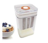 Yogurt Sterinter - Coloratore A Mesh Riutilizzabile Da 1100 Ml | Contenitore Di Riso | Filtro Di Scarto Di Cibo Da Cucina | Setaccio Caffè Succo Di Miele Da Tè | Strumento Di Preparazione Della Salsa