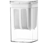 Yogurt Strainer Fine Mesh Yogurt Maker Strainer with Lid 1100 ML Cheese Yogurt Maker Reusable Yogurt Filter for Making Thick Greek Yogurt Soybean Milk (White)