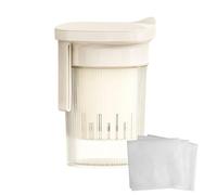 Yogurt Strainer - Reusable Fine Mesh Kitchen Gadget | Gr ilter Maker for Soybean Milk Nut Milk, Durable Press for Paneer Cheese, Essential Tool for Fermentation Meal Prep Home Supply