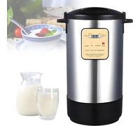 Yogurtiera Commerciale da 12L/18L, Macchina per Yogurt Greco, Contenitore Interno in Acciaio Inossidabile, Controllo di Tempo e Temperatura, per Yogurt Biologico Commerciale 12L