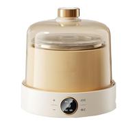 Yogurtiera Completamente Automatica Da 1 Litro Con Vasetto In Vetro, Timer E Temperatura Costante, Fermentatore 4 In 1 Per Yogurt, Natto E Vino Di Riso