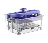 Yogurtiera con coperchio - Separatore di siero di latte riutilizzabile | Macchina per colorare lo yogurt, perfetta per succo di formaggio, colazione, preparazione del pasto, cucina di f