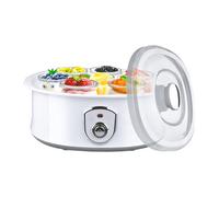 Yogurtiera Da 1,5 L, Macchina Elettrica Per La Produzione Di Yogurt Con Bicchieri, Tempo E Temperatura Regolabili (42-50 °C), Display A LED E Timer, Per Preparare Yogurt/natto,White