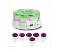 Yogurtiera LITTLE BALANCE Yogurt 7 Digital, Potenza massima 12 W, Verde, Bianco