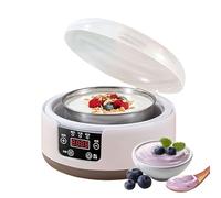 Yogurtiera - Strumento per preparare lo yogurt con e temperatura regolabili - Produttore automatico di dolci fatti in casa, per, cucina, cottura perfetta formaggio festa