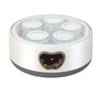 Yogurtiera - Yogurtiera automatica | Controllo della temperatura e del tempo regolabili, 1,2 l, per la cucina, per la colazione a casa, una dieta sana