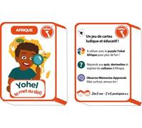 Yohel Quiz e indovinelli Africa, Gioco Educativo Collaborativo, Scoperta Culturale, a partire da 6 anni, Complemento Puzzle Africa
