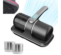 YOHFRFGX Isterilize Handheld Vacuum, Sleepvac UV Handheld Vacuum by Isterilize, Sleepvac Isterilize, Mattress Vacuum Cleaner Cordless with 2 Filters, Mattress Cleaner Machine Deep Cleaner (Gray)
