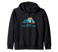 Yoho National Park in Canada Nature Vacation Souvenir Design Felpa con Cappuccio