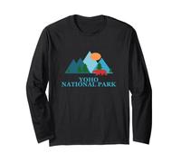 Yoho National Park in Canada Nature Vacation Souvenir Design Maglia a Manica