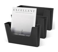 YOHOM Organizer adesivo per posta (nero, 3 pezzi)