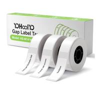 YOHOOLYO Etichette Adesive Termiche Gap, Nastro Etichette Gap 14mm x 40mm, 3 Rotoli, Compatibile con YOHOOLYO HP6-C Eticchettatrice, Adatto a Scuola e Ufficio