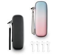 YoHyien 2 Pezzi Custodia Spazzolino Elettrico per Oral B iO/Oral B Pro/Philips Sonicare, Portatile Porta Spazzolino Elettrico da Viaggio, Astuccio Protettivo Rigido per Viaggio (Nero + Mimetico)