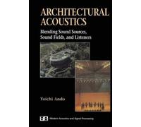 Yoichi Ando Architectural Acoustics (Tascabile)