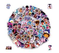 Yoimckay Set di 60 Adesivi Kpop Hunters, Huntrix Merch Stickers Anime, Impermeabili in Vinile, Personalizzati Decorazione per Portatile, Auto, Valigia, Skateboard, per Bambini e Adolescenti Adulti