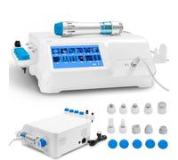 YOIUTRGDK Macchina for Terapia extracorporea a Onde d'urto ED, Strumento for Massaggio Muscolare Completo del Corpo - 12 modalità, con 10 testine, rigenerazione del Tessuto Muscolare/osseo