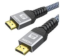 YOJOCK Cavo HDMI 2.1 8K 3M, Cavo HDMI 48Gbps 8K@60Hz, 4K@120Hz, Cavo HDTV Dolby Vision eARC HDCP 2.2 VRR HDR10 Compatibile con PS5, PS4 Pro, Ricevitore, Xbox S, TV OLED, Soundbar, Monitor(3metri)