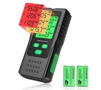 YOJOCK Rilevatore di Radiazioni EMF 3-in-1 Portatile, Misuratore per Campi Elettrici (EF), Magnetici (MF) e RF, con Batteria Extra e Manuale in Italiano, per Casa, Ufficio e Outdoor (RD630C)