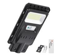 YOJZMA 96 LED Lampada Solare per Esterni, IP66 Impermeabile con Sensore di Movimento e Telecomando, 6000K Luci di Sicurezza dall'Imbrunire all'Alba per Cortile, Parcheggio, Area Commerciale