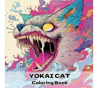 YOKAI CAT Coloring Book(妖怪猫の塗り絵): 妖しの猫の魅力,幻想の妖怪猫アート,大人の塗り絵