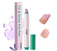 Yokilly 3-in-1 Penna per rimuovere le cuticole e olio per unghie: Penna con punta in ceramica per spingere le cuticole, olio per cuticole per la cura delle unghie - Penna per la cura delle unghie e