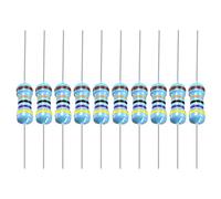 YOKIVE 100pz Metallo Pellicola Resistori, 47 Ohm Resistore con 1/2W 1% Tolleranza, Buono per Fai-da-Te Progetti Elettronici (5 Fasce Colore, 8.5mm±0.5mm)