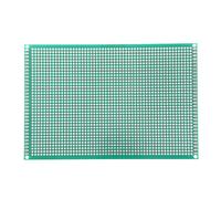 YOKIVE 10pz Singolo Lato Universale Stampato Circuito Schede, FR-4 PCB Stagnato Scheda, Buono per Fai da te Saldatura Elettronica Progetti (Verde, 100x150mm)
