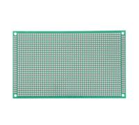 YOKIVE 10pz Singolo Lato Universale Stampato Circuito Schede, FR-4 PCB Stagnato Scheda, Buono per Fai da te Saldatura Elettronica Progetti (Verde, 90x150mm)