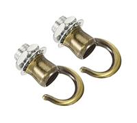 YOKIVE 2pz Lega Soffitto Gancio Pendenti Appendi Appeso Bronzo 0,87x1,1-"