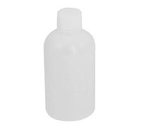 YOKIVE 2pz Plastica Reagente Bottiglia, Cilindrico Contenitore con Vite Tappo Stoccaggio Liquidi, Ottimo per Laboratorio Chimica Uso(Trasparente Bianco, 100ml)