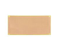 YOKIVE 2pz Singolo Lato Universale Stampato Circuito Schede, FR-4 PCB Placcato Rame Scheda, Buono per Fai da te Saldatura Elettronica Progetti (Giallo, 100x220mm)