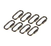 YOKIVE 6pz Catena Connettori, Ottimi per Leggero (Bronzo, 5mm Spessore)