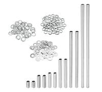YOKIVE 84pz Kit Tubi per Lampade Assortimento Elementi Fissaggio 1/8ip