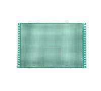 YOKIVE Singolo Lato Universale Stampato Circuito Schede 120x180mm Verde 2Pz | FR-4 PCB Stagno Scheda, Buono per Fai da te Saldatura Elettronica Progetti