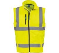 Yoko da Uomo yk050/hv006 Softshell ad Alta visibilità Gilet, Uomo, Yk050/Hv006, Yellow, S
