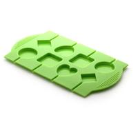 YOKO DESIGN 1247 - Stampo in Silicone per Lecca-Lecca, 24,7 x 14 x 0,8 cm, Colore: Verde