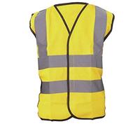 Yoko Gilet Alta visibilità Bambini (7-9) (Giallo Fluorescente)