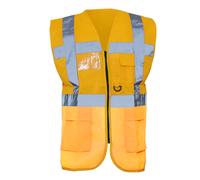 Yoko - Gilet Alta Visibilità Multi-Tasche (BC1267) UTBC1267_115
