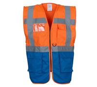 Yoko - Gilet Alta Visibilità Multi-Tasche (BC1267) UTBC1267_154