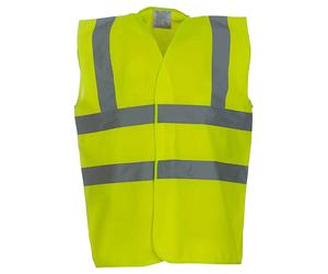 Yoko Gilet Autostradale Alta Visibilità Due Bande Bretelle Hi Viz