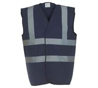 Yoko Hi-Vis Due Fascia E Bretelle Alta Visibilità Autostrada Gilet