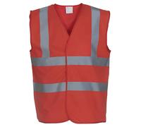 Yoko Hi-Vis Due Fascia E Bretelle Alta Visibilità Autostrada Gilet