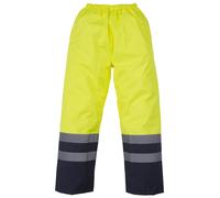 Yoko Overtrousers impermeabile da uomo Hi-Vis HVS463-Safety Pantaloni in poliest